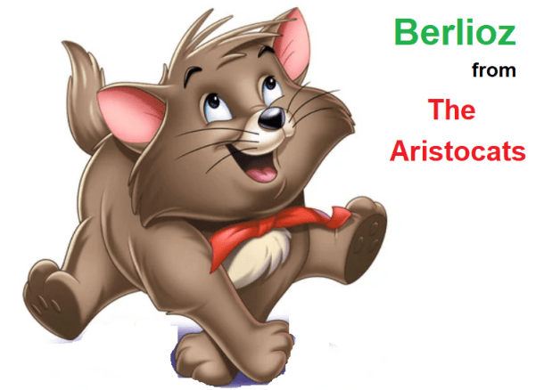 Berlioz from The Aristocats