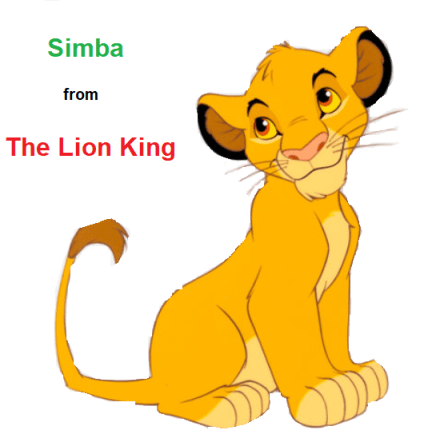 Simba from The Lion King