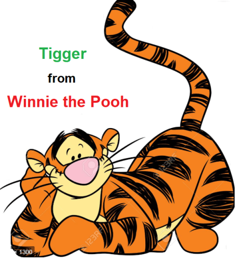 Tigger from Winnie the Pooh