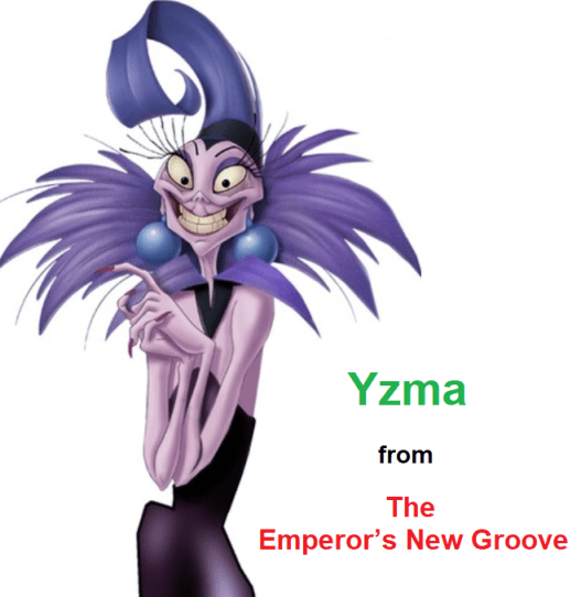 Yzma from The Emperor’s New Groove