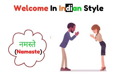 Welcome In indian style