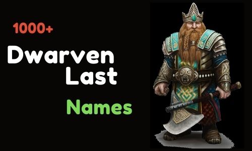 Dwarven Last Names