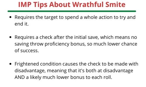 Tips About Wrathful Smite