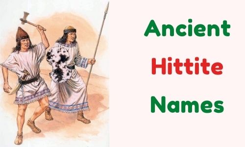 Ancient Hittite Names