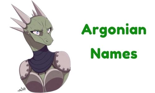 Argonian Names