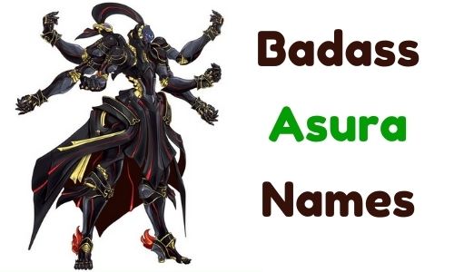 Badass Asura Names