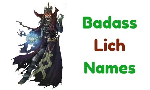 Badass Lich Names