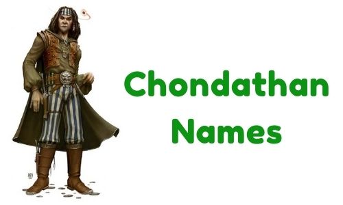 Chondathan Names