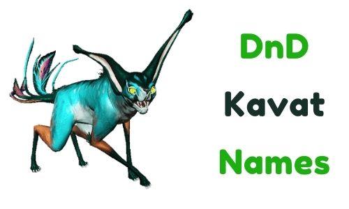 DnD Kavat Names