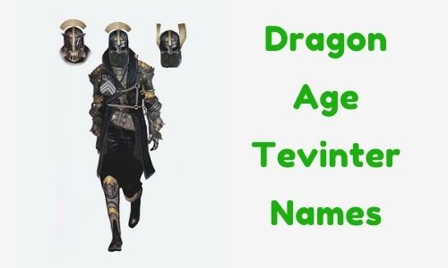 Dragon Age Tevinter Names