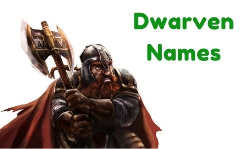 Dwarven Names