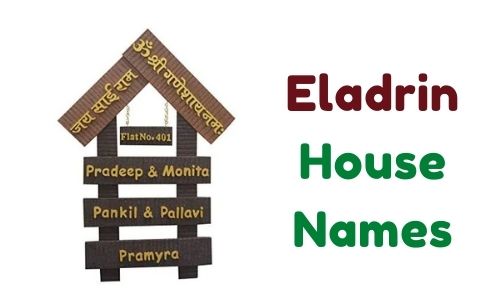 Eladrin House Names