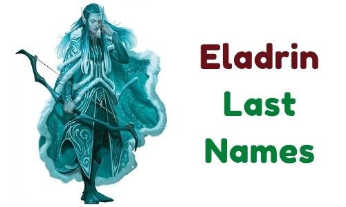Eladrin Last Names