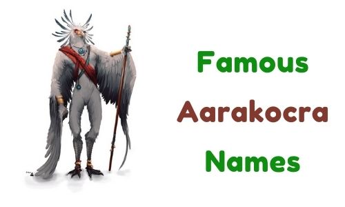 Famous Aarakocra Names