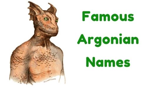 Famous Argonian Names