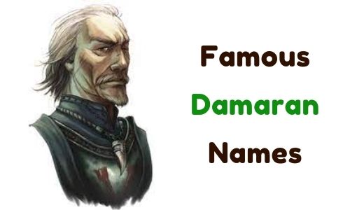 Famous Damaran Names