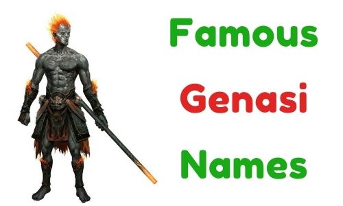 Famous Genasi Names