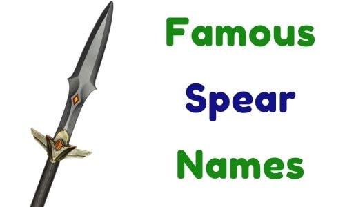 Famous Spear Names