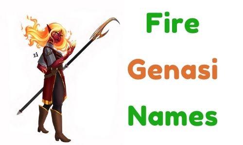 Fire Genasi Names