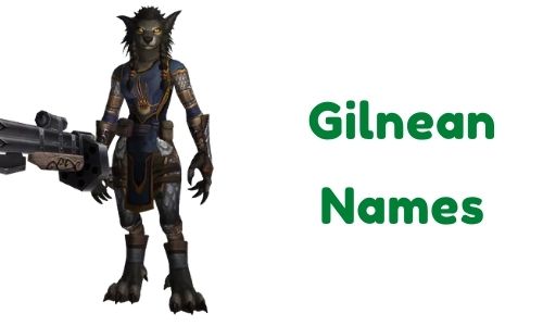 Gilnean Names