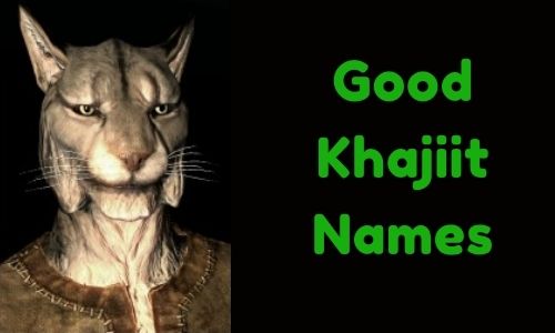 Good Khajiit Names