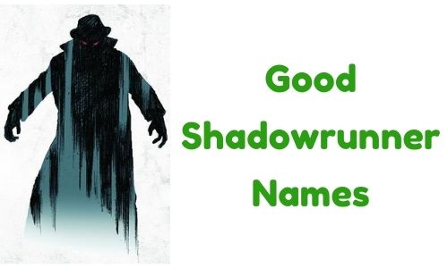 Good Shadowrunner Names