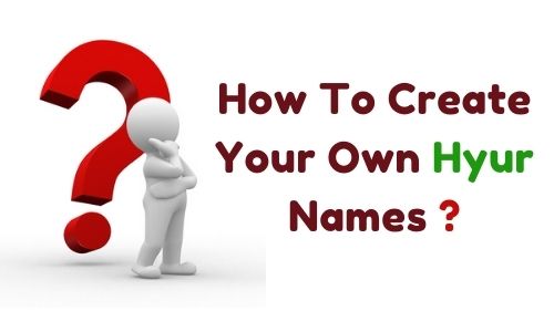 How To Create Your Own Hyur Names