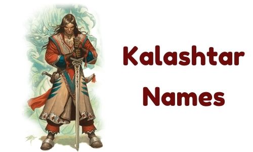 Kalashtar Names