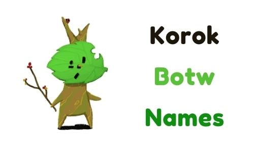 Korok Botw Names