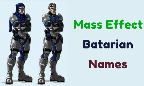 Mass Effect Batarian Names