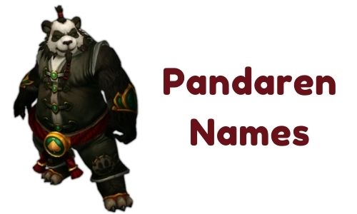 Pandaren Names