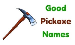 Pickaxe Names Which are Most Famous and Unique All Over The Worlds ...