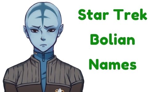 Star Trek Bolian Names