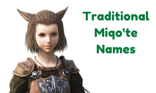 Traditional Miqo'te Names
