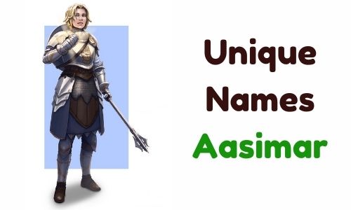 Unique Names Aasimar