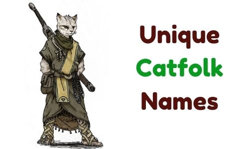 Unique Names Catfolk