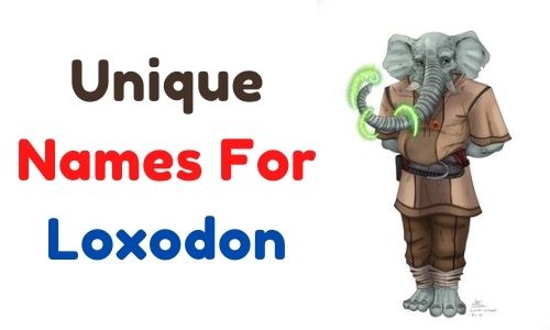 Unique Names For Loxodon