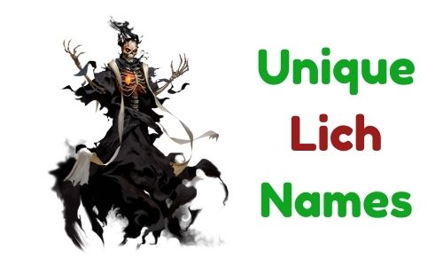 Unique Names Lich