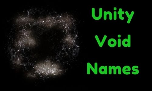 Unity Void Names