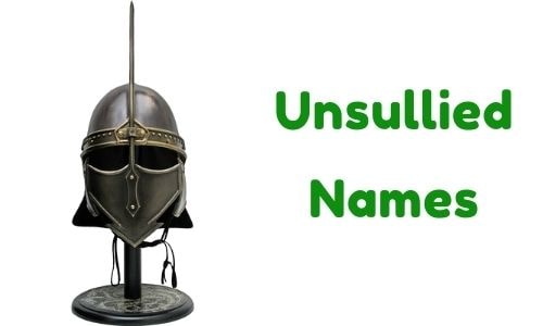 Unsullied Names