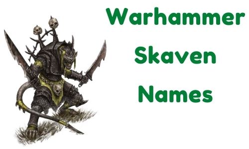 Warhammer Skaven Names
