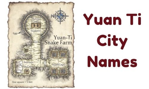 Yuan Ti City Names