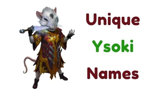 unique Ysoki Names