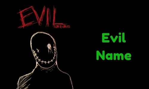 Evil Name