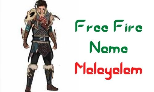 1000 Free Fire Name Malayalam Funny Unique Famous
