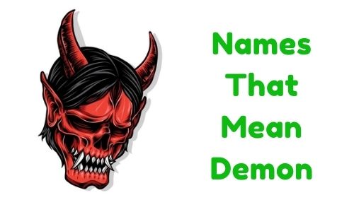 Names That Mean Demon