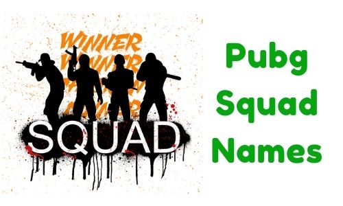 Pubg Squad Names