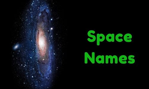 Unusual Space Names